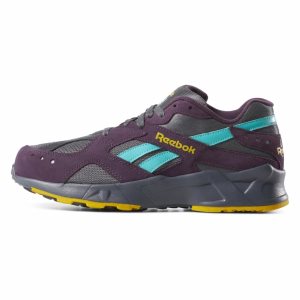 Reebok Aztrek Turnschuhe Damen - Lila/Gelb/Türkis - DE 950-EAK